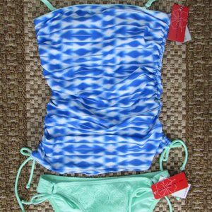 Gossip / Buckle Crochet Bottom Tankini